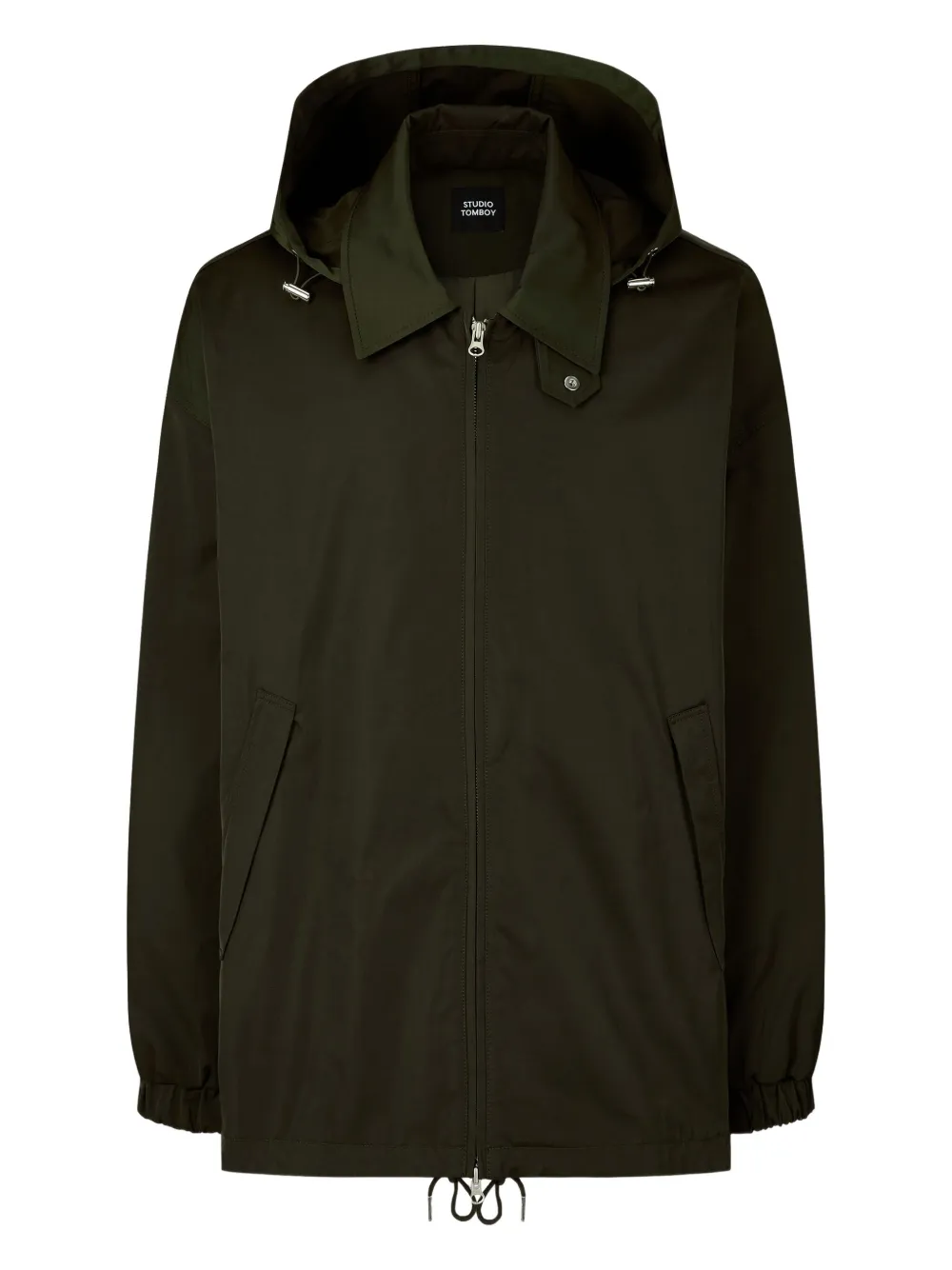 STUDIO TOMBOY hooded lightweight jacket | Green | Image 1