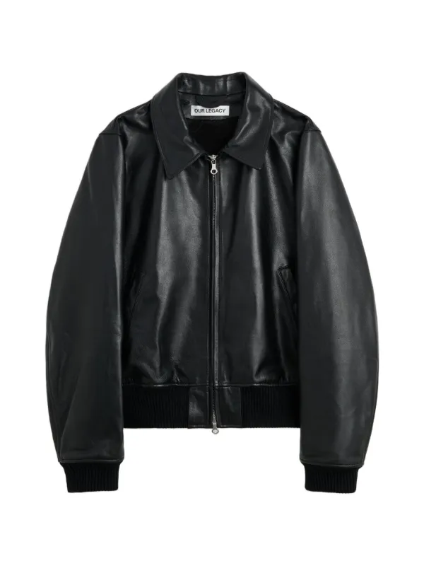 OUR LEGACY Pharos Bomber Jacket in Black