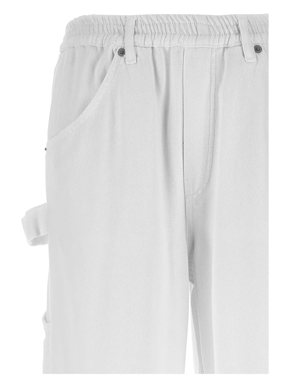 Nude Lyocell cargo broek Wit