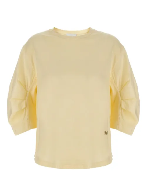 Nude t-shirt à patch logo - Jaune - Nude - Modalova