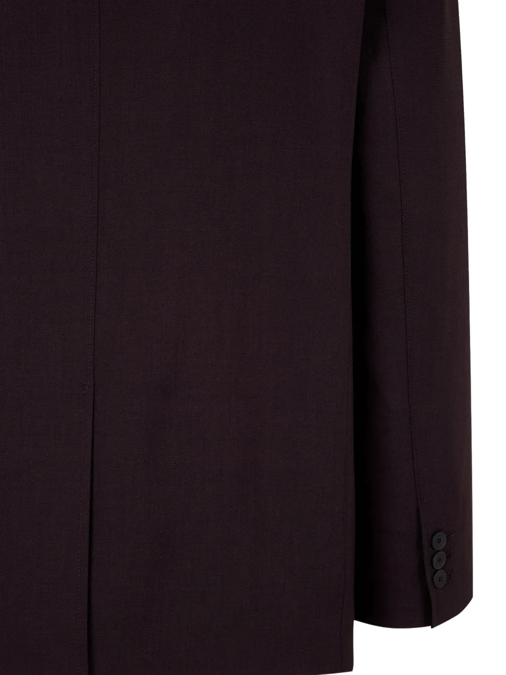 STUDIO TOMBOY Blazer met enkele rij knopen Bruin