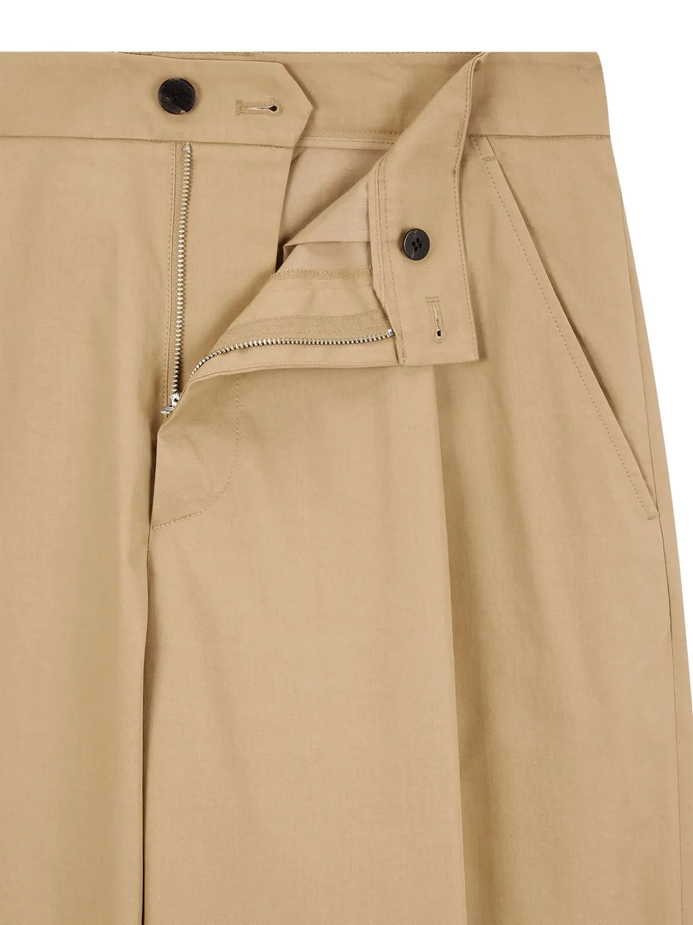 STUDIO TOMBOY High waist pantalon Beige