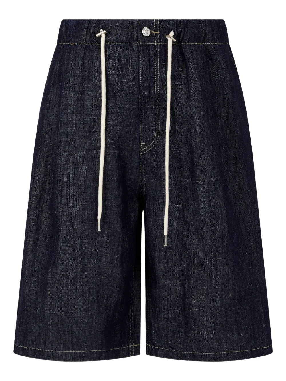STUDIO TOMBOY drawstring denim shorts | Blue | Image 1