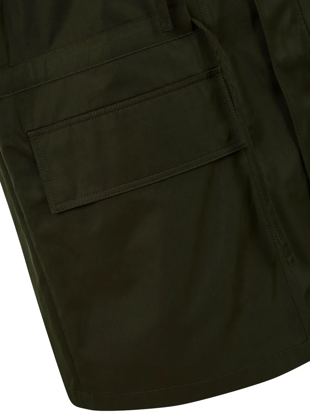STUDIO TOMBOY Cargo jas met capuchon Groen