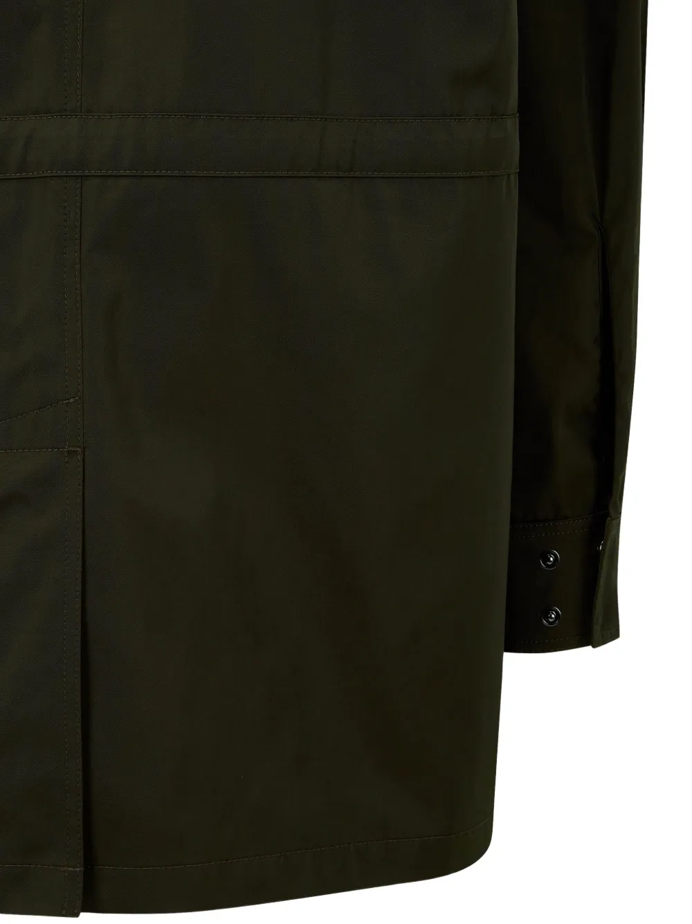 STUDIO TOMBOY Cargo jas met capuchon Groen