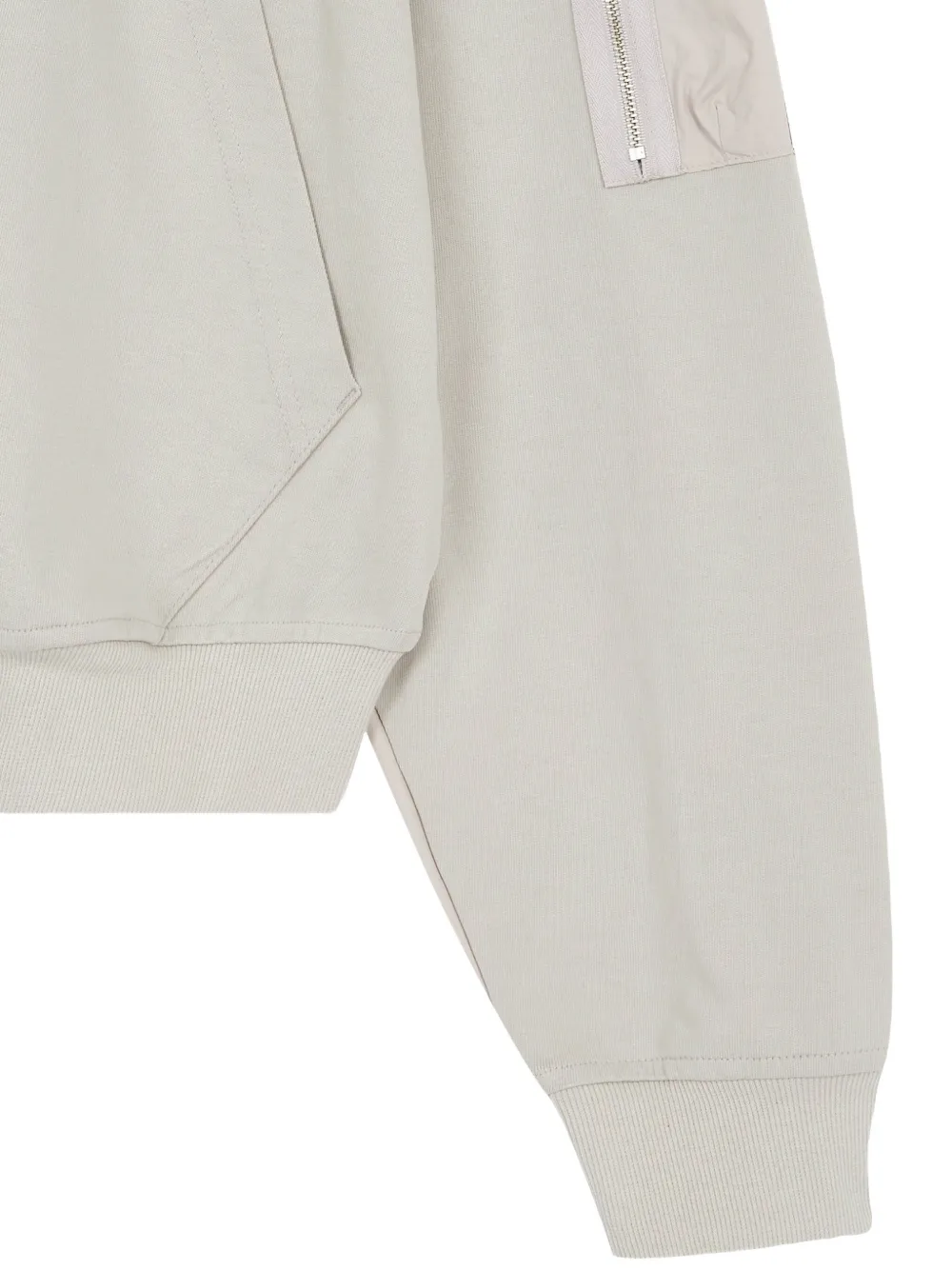 STUDIO TOMBOY hoodie met rits Grijs