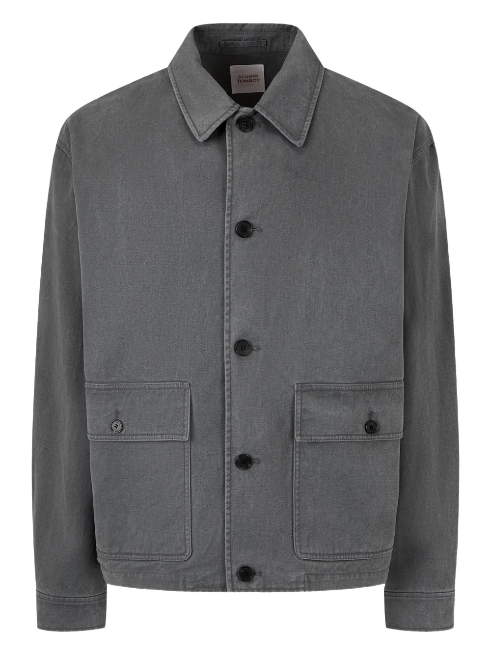 STUDIO TOMBOY utility-pockets jacket | Grey | Image 1