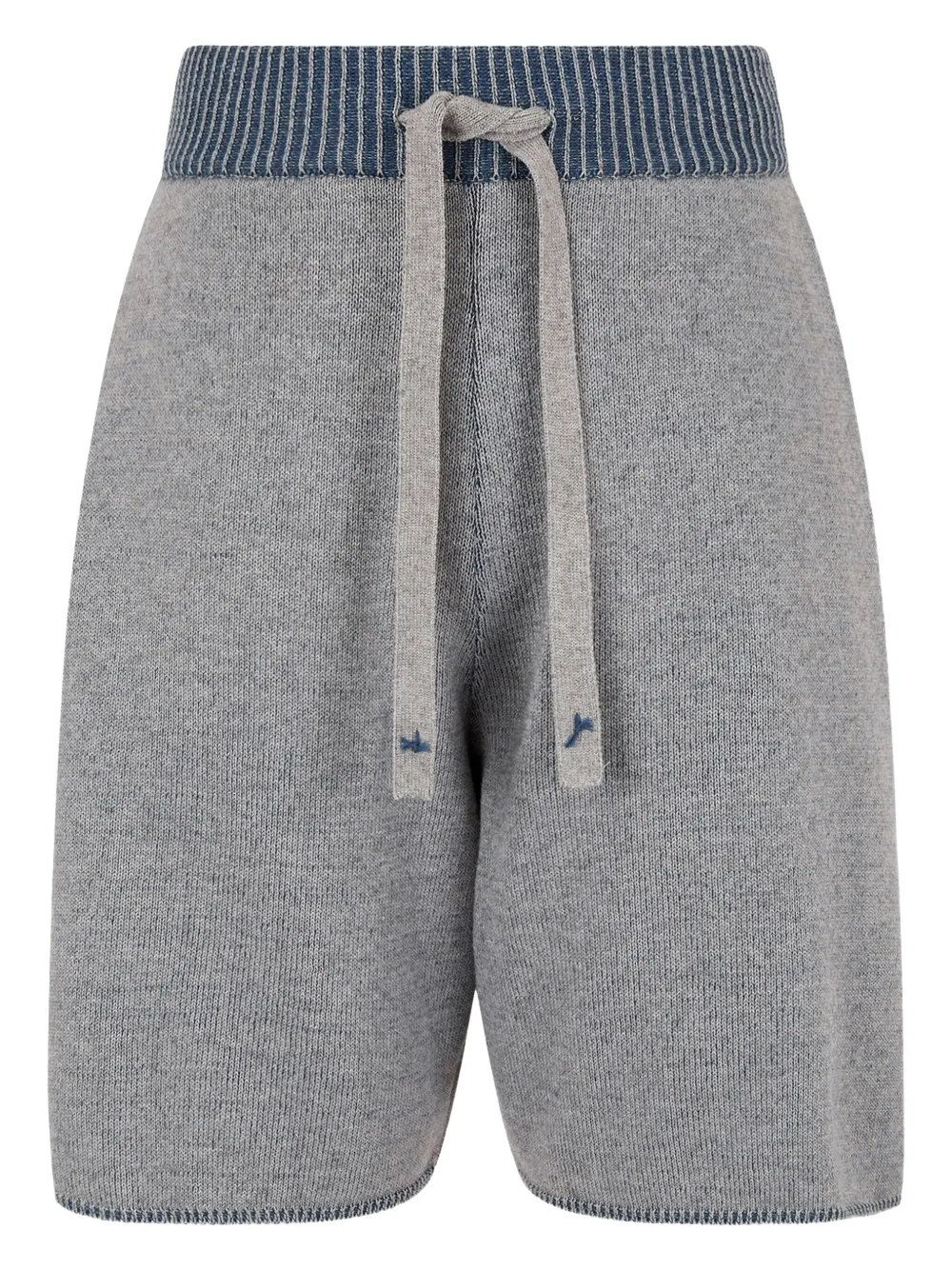 STUDIO TOM Shorts met gebreide detail Grijs