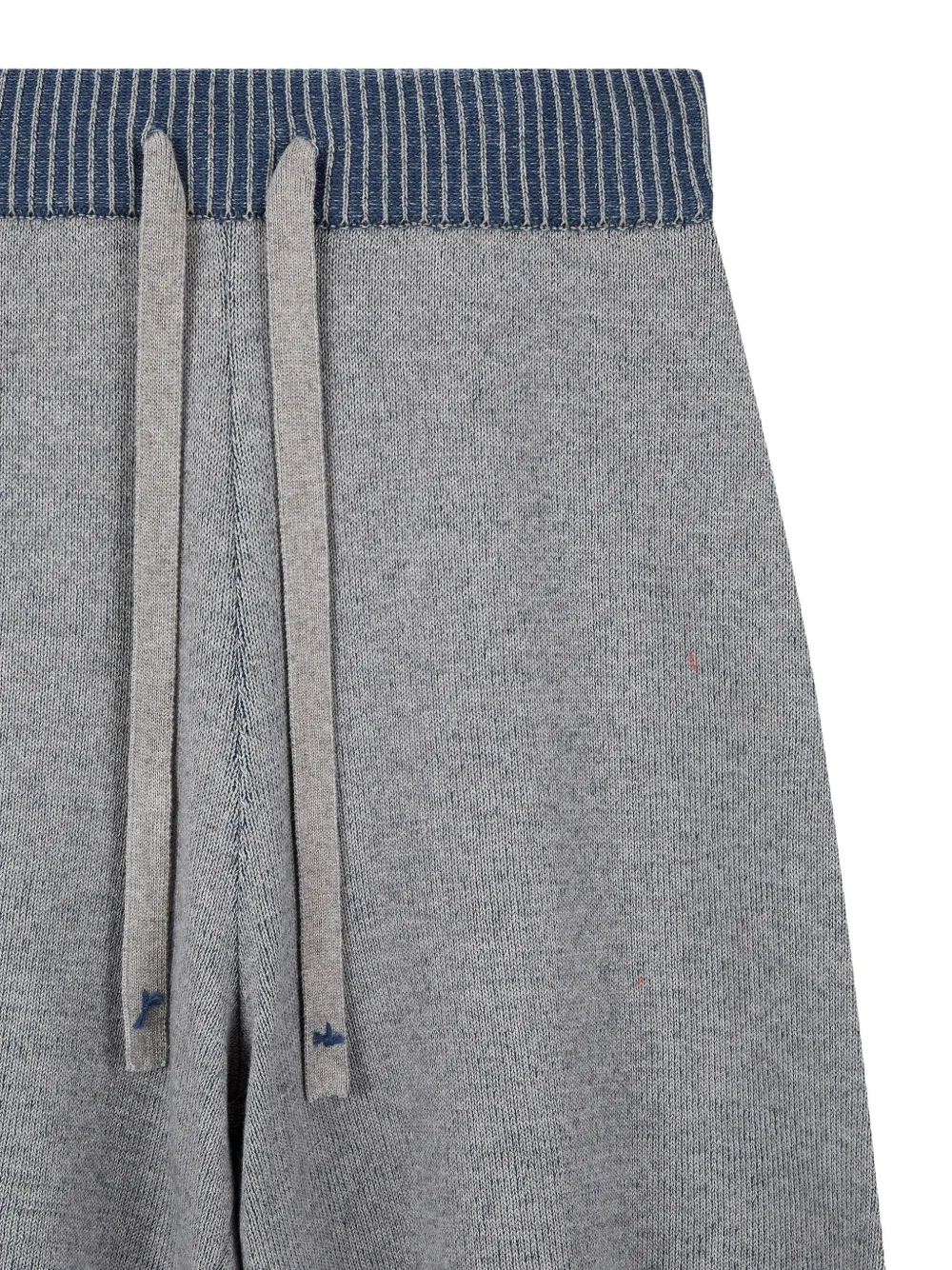 STUDIO TOMBOY Shorts met gebreide detail Grijs