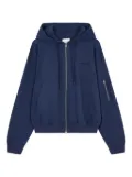 STUDIO TOMBOY hooded zip-up sweatshirt - Blue