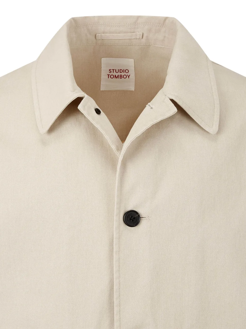STUDIO TOMBOY Cargo jack met knopen Beige