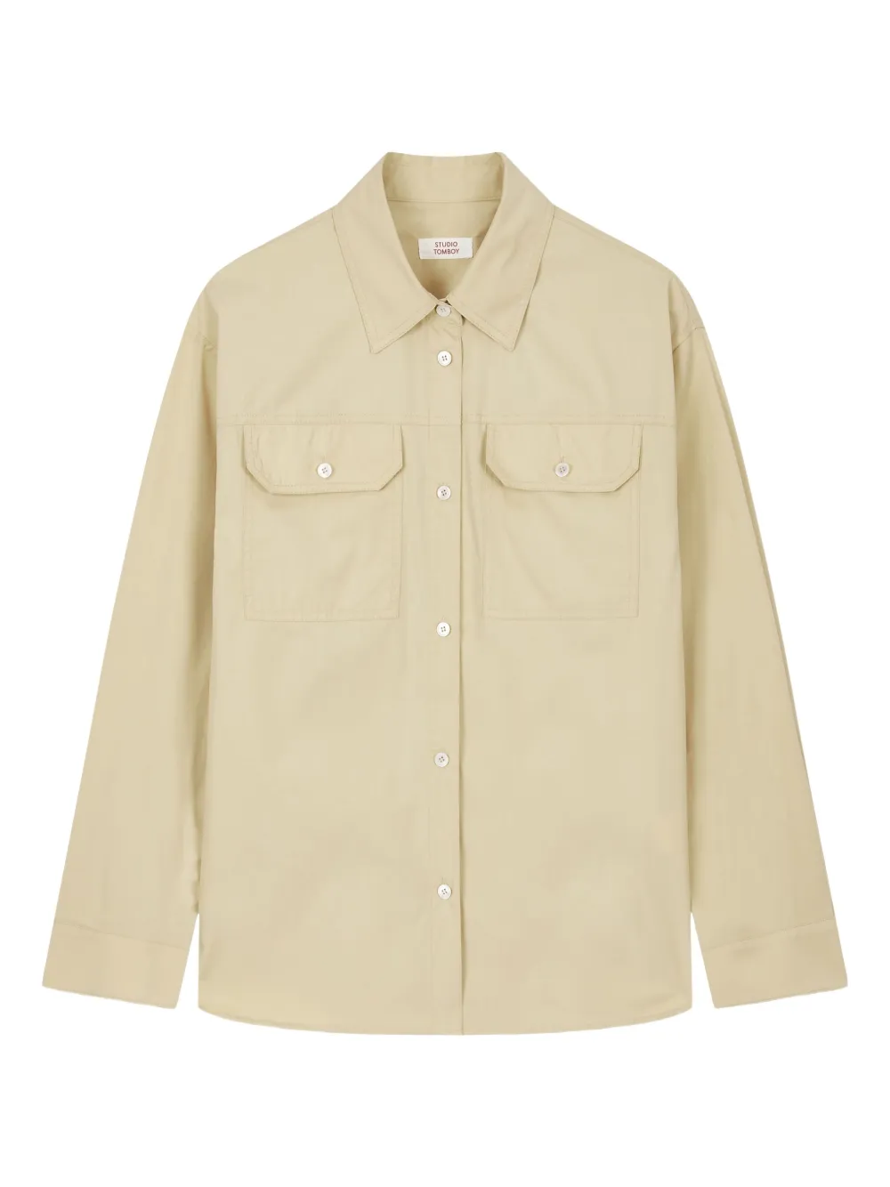 STUDIO TOMBOY camisa con bolsillos | neutro | Image 1