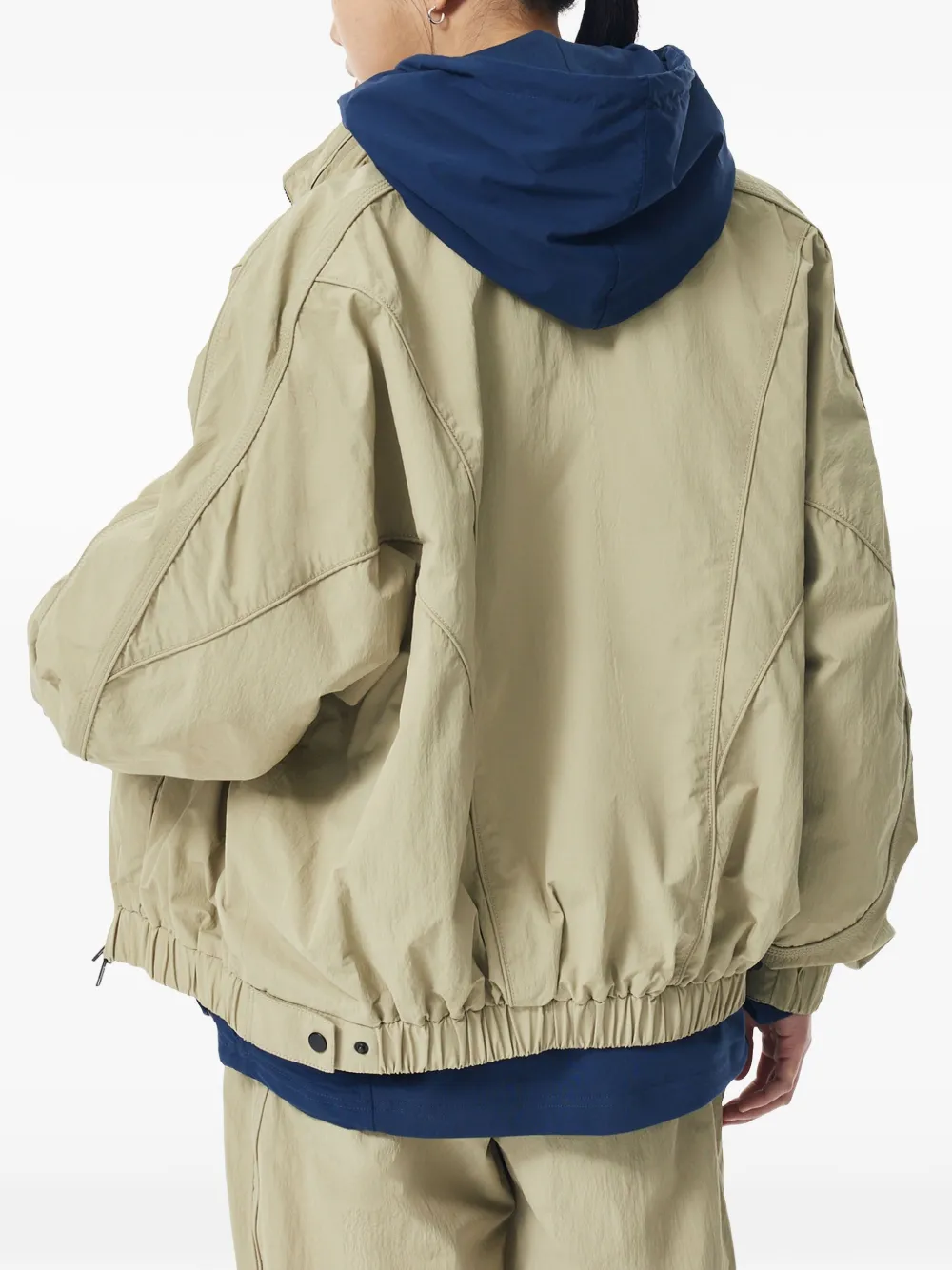 STUDIO TOMBOY Jack met afneembare kraag Groen