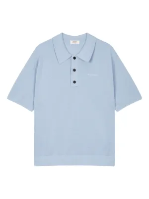 Comme Des Garçons Shirt ニット ポロシャツ | ブルー | FARFETCH JP