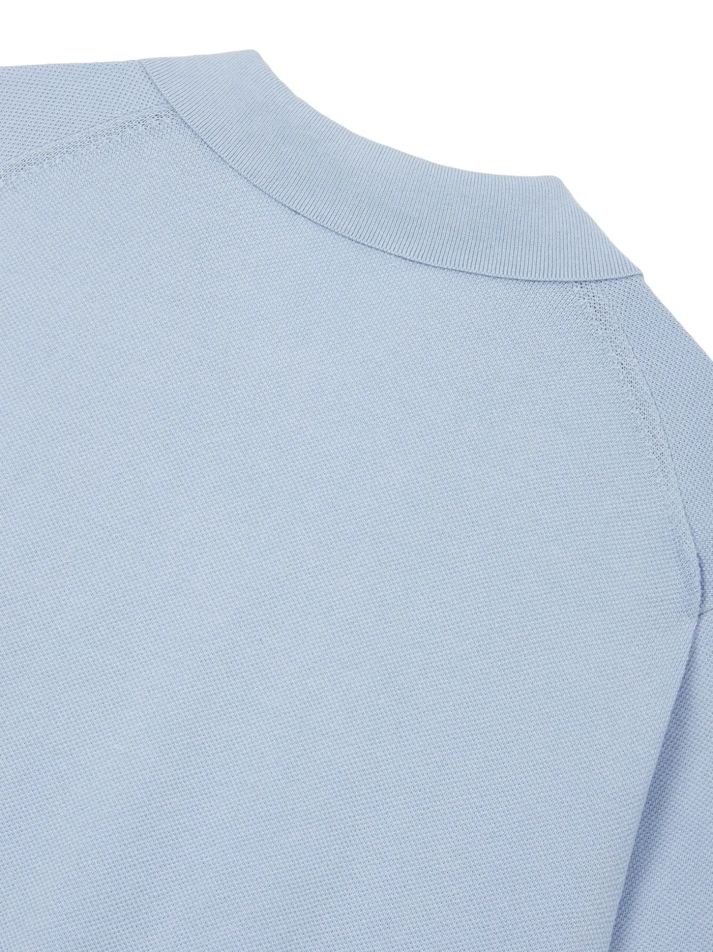 STUDIO TOMBOY Geribbeld poloshirt Blauw