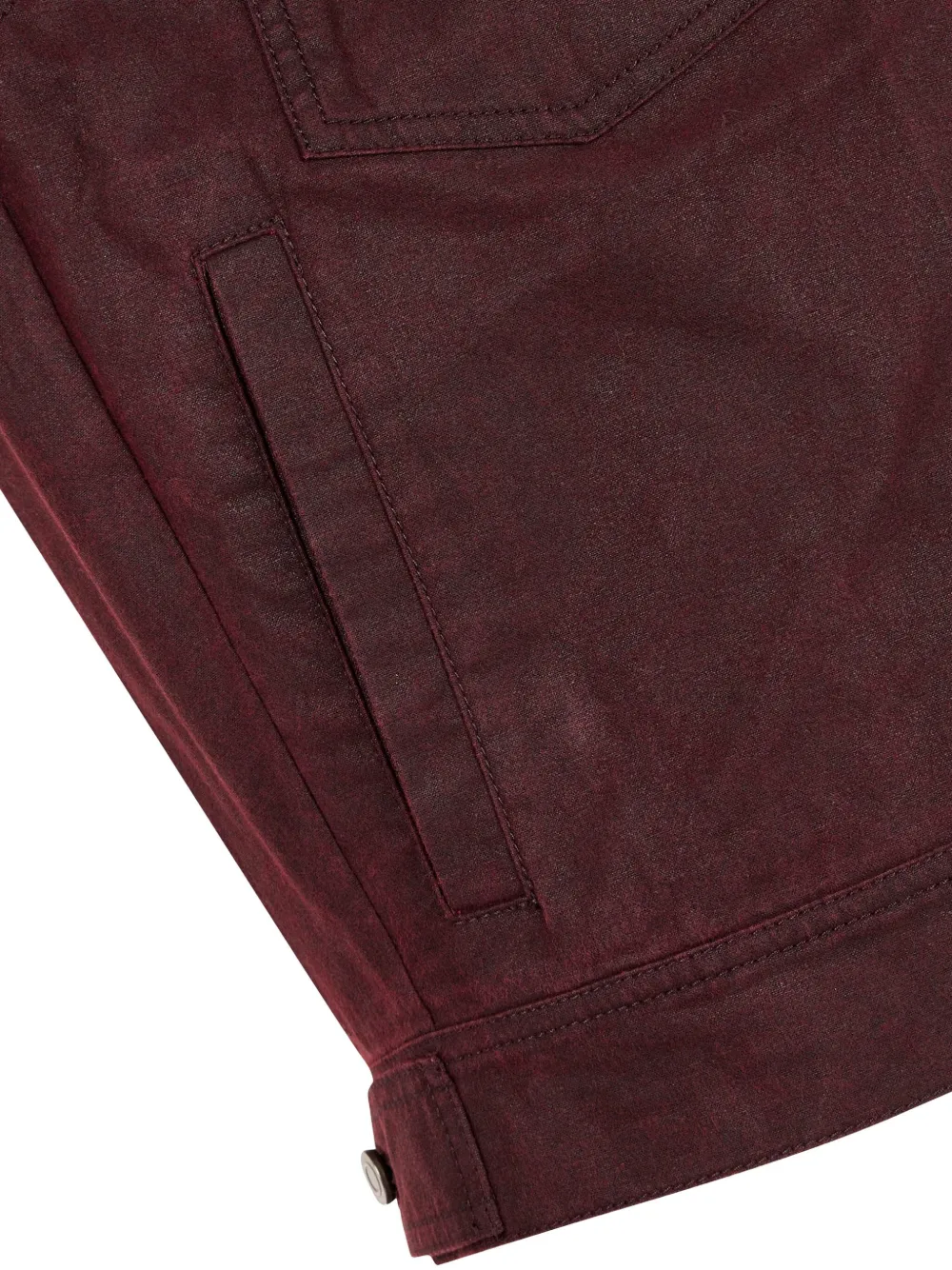 STUDIO TOMBOY Gecoat denim jack Rood