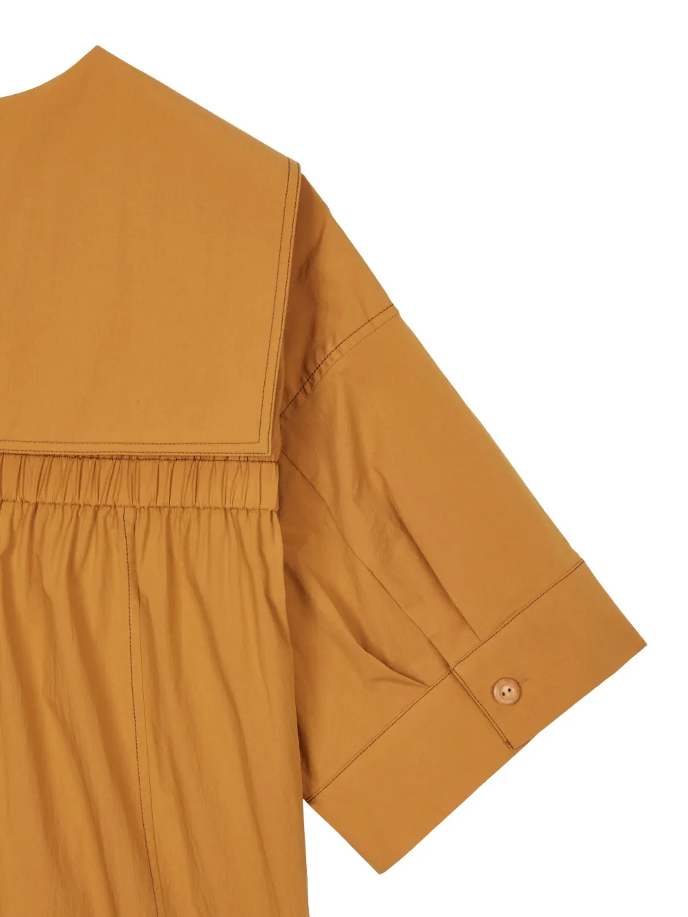 STUDIO TOMBOY Oversized blouse met kraag Oranje