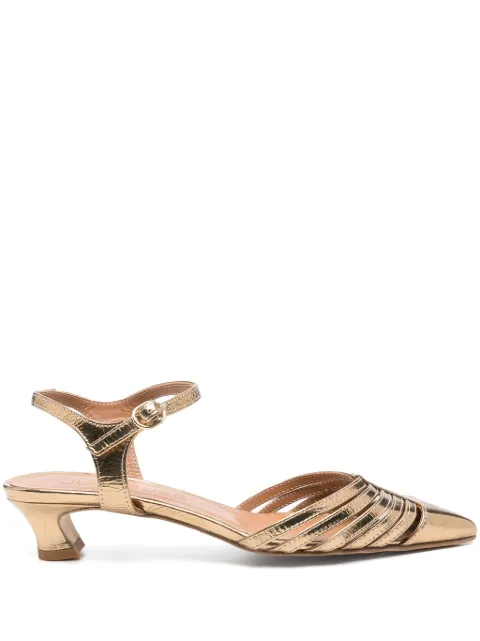 Julie Dee 35mm leather pumps