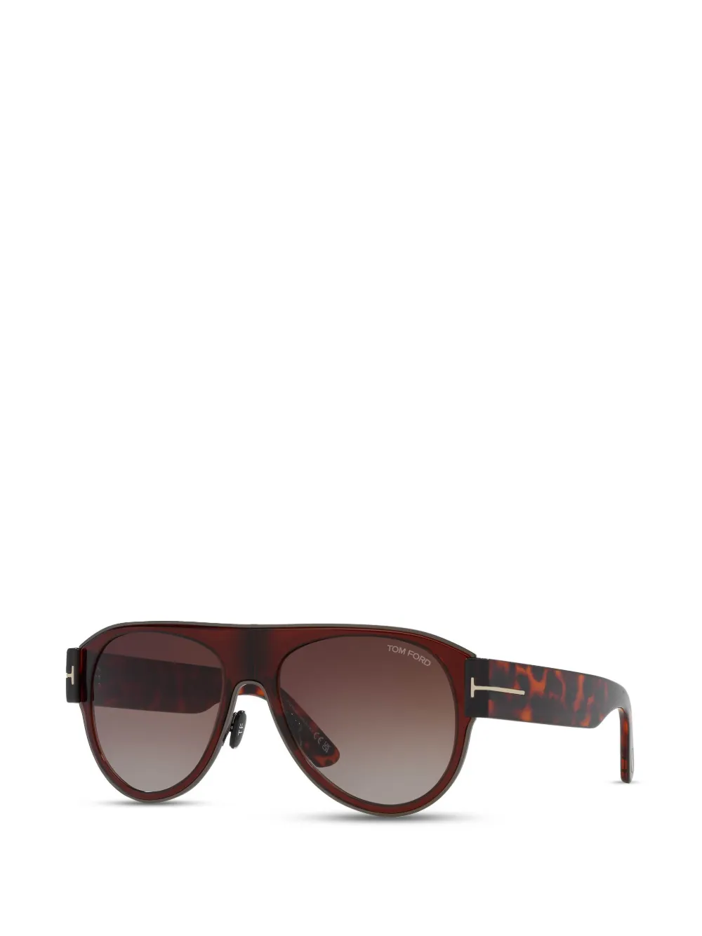 Tom Ford Unisex Sunglass Lyle In Brown