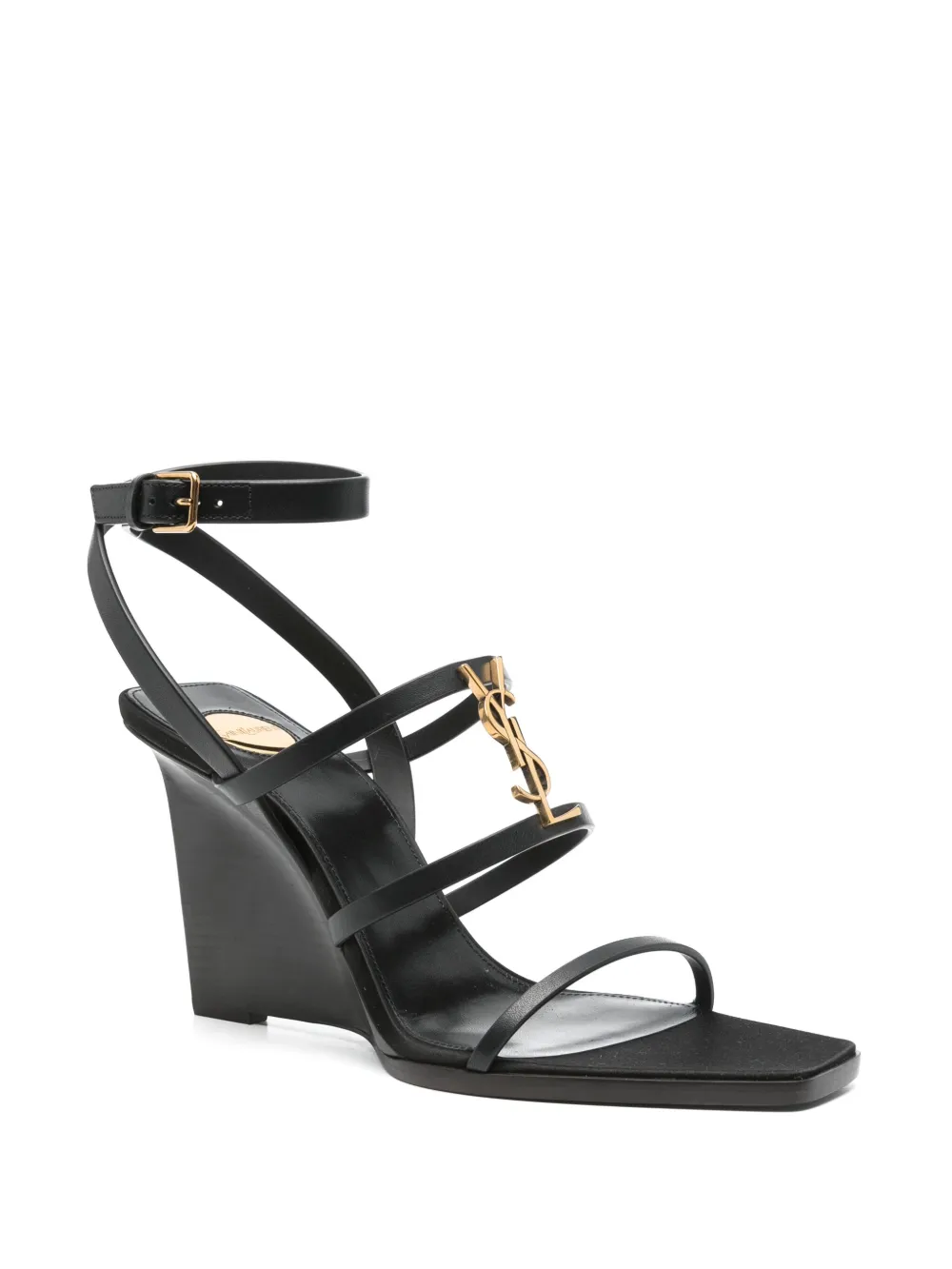 Saint Laurent sandalias Cassandra con tacón de 100mm | Sandalias con tacón | Image 2