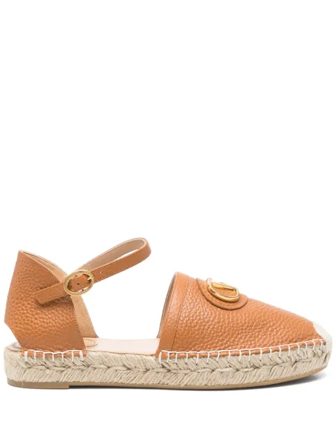 Valentino Garavani logo-plaque espadrilles