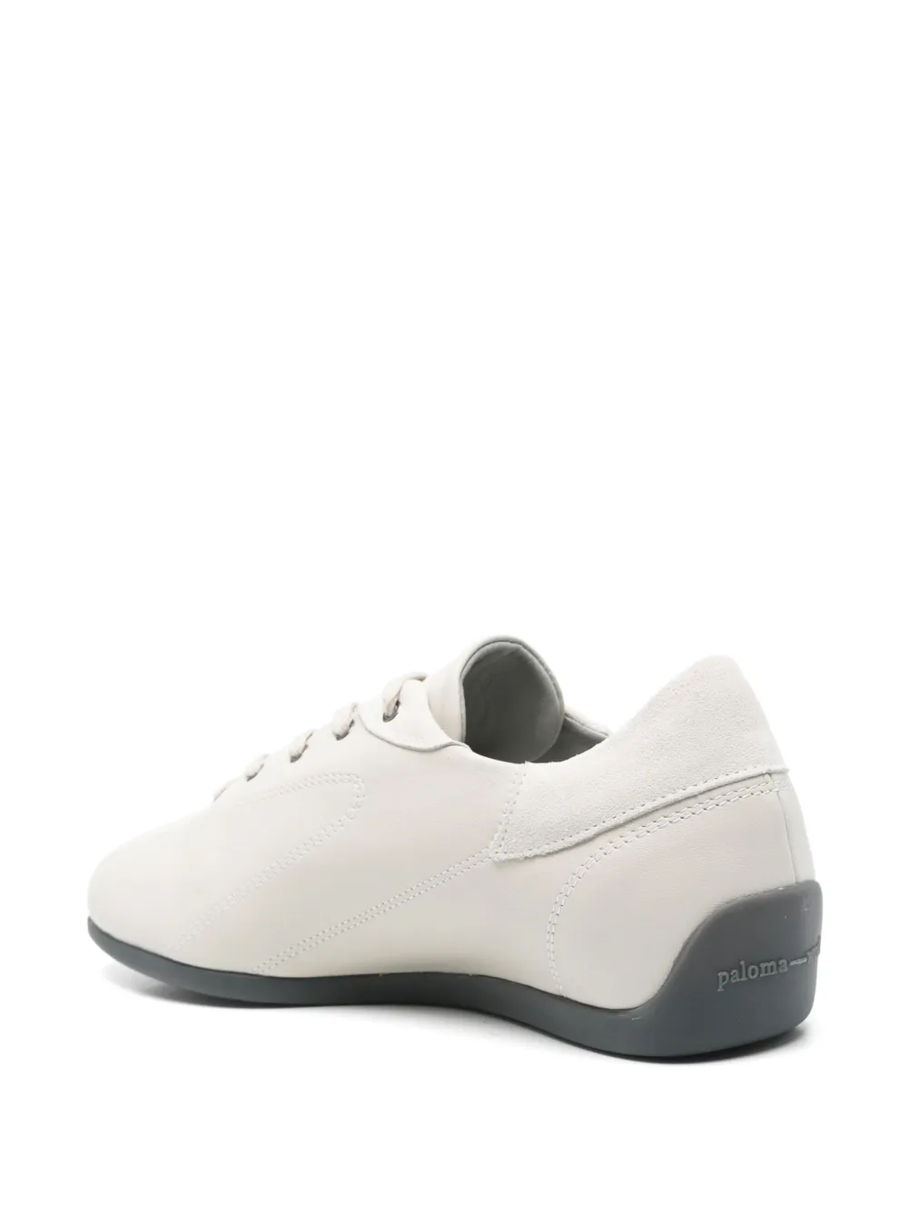 Paloma Wool Leather Sneakers In White