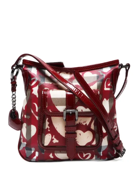 Burberry Pre-Owned 2000-2020's Heart Nova Check shoulder bag