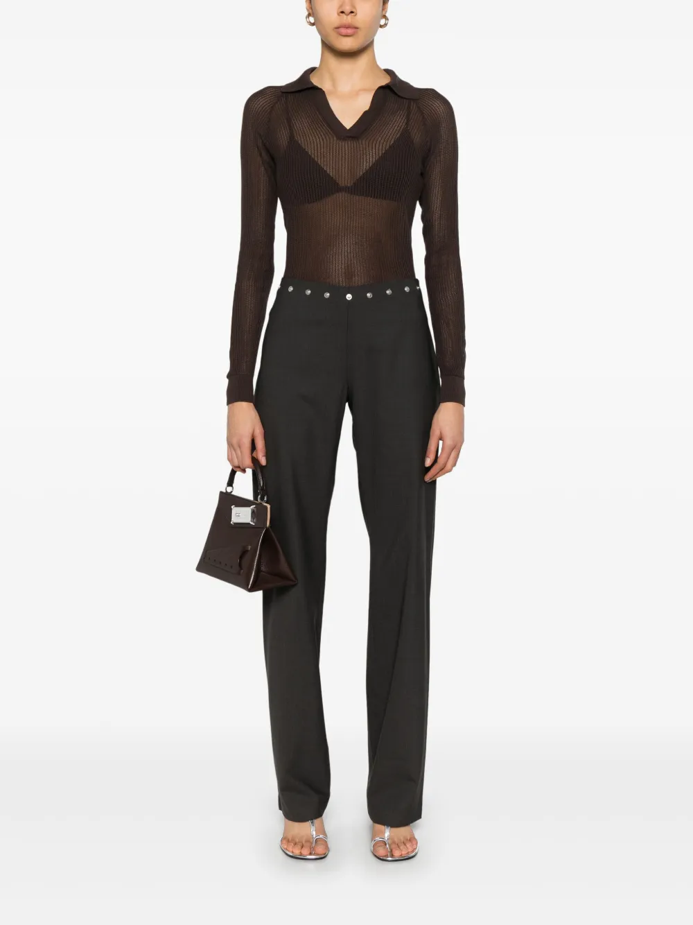 Paloma Wool Dandi top - Bruin