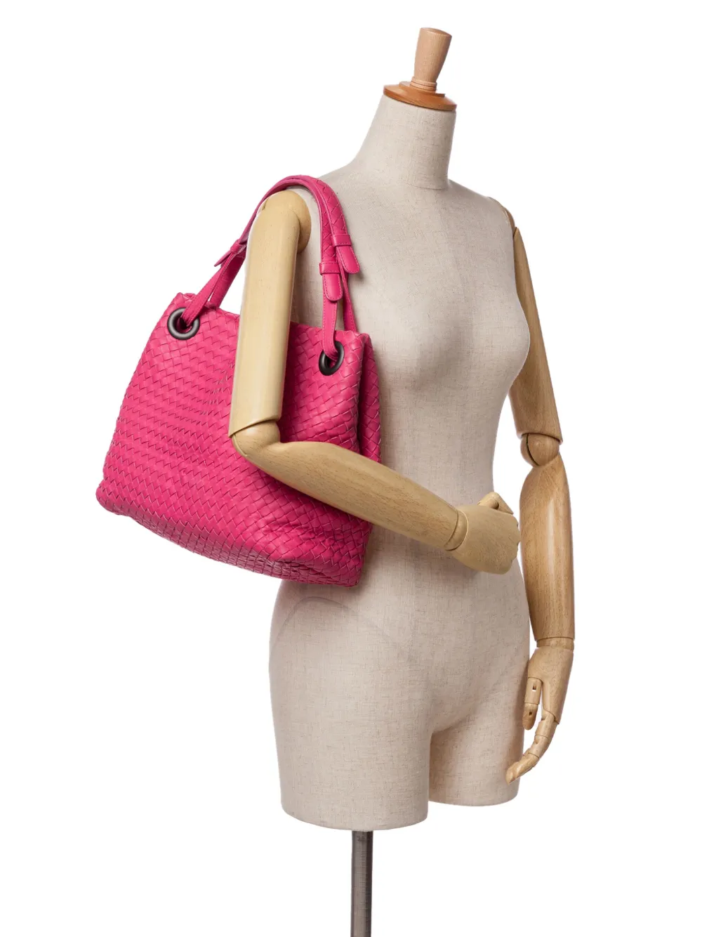 Bottega Veneta Pre-Owned Borsa tote Intrecciato Belle media in nappa 2012-2024 | Image 7