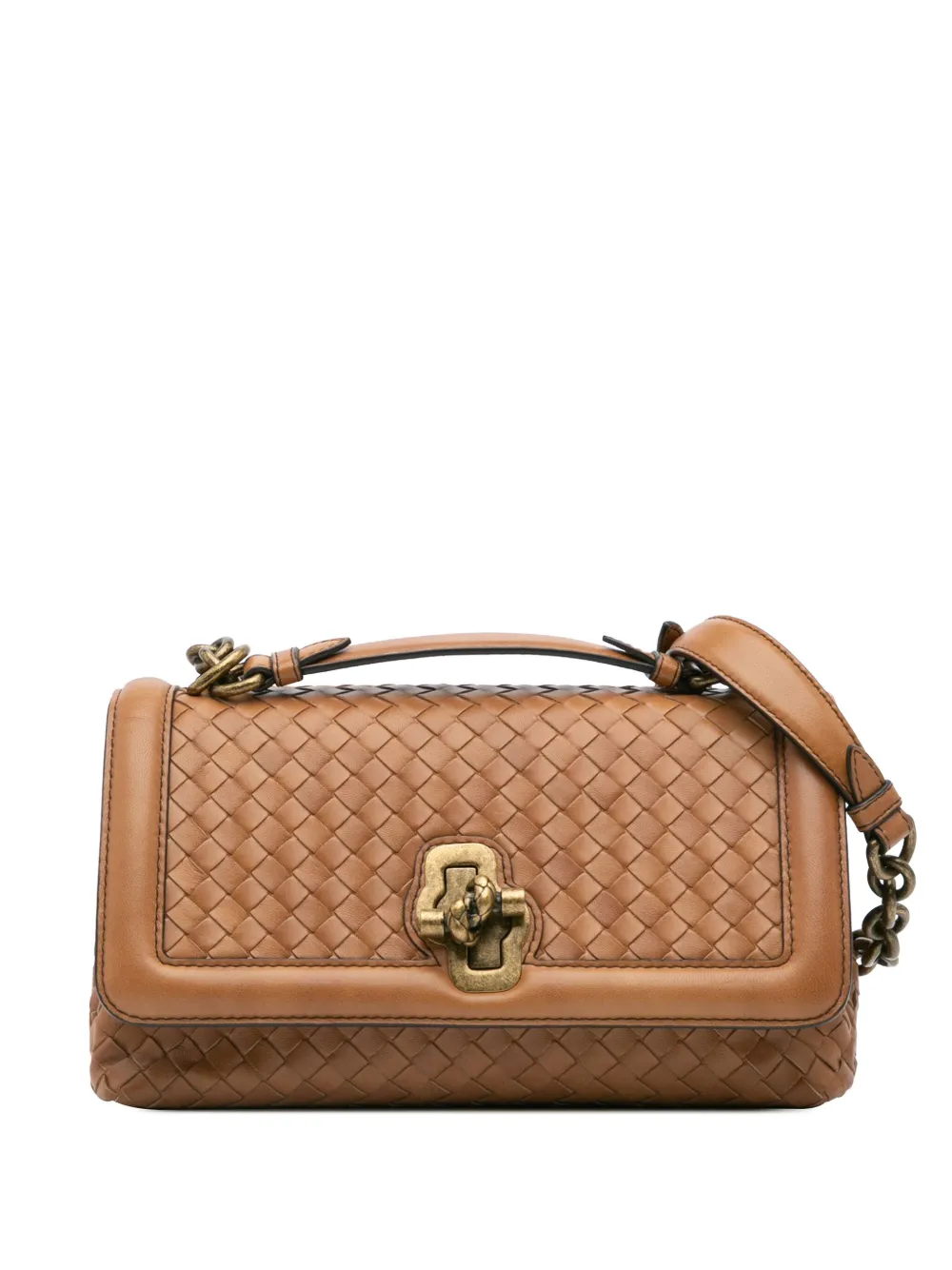 2012-2024 Nappa Intrecciato Olimpia Knot shoulder bag
