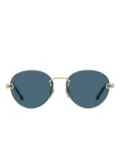 Fred round-frame sunglasses - Gold