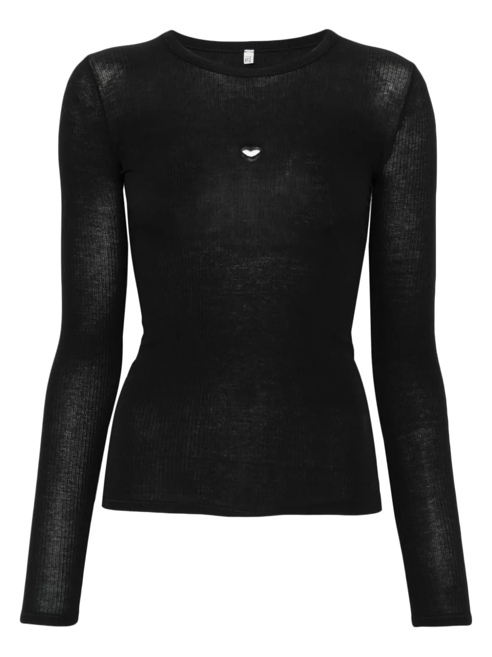 Baserange Heart T-shirt | Black | Image 1