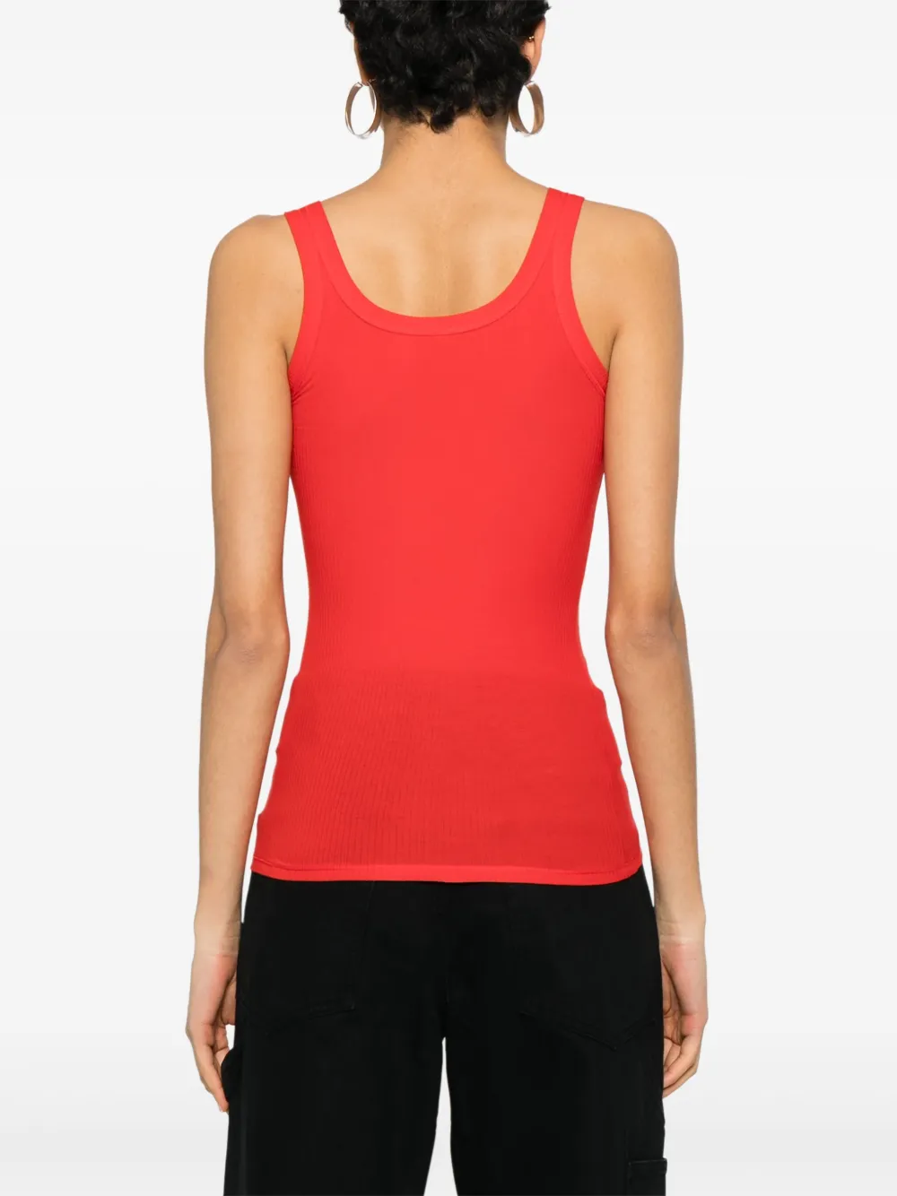Baserange Tanktop met hart Rood