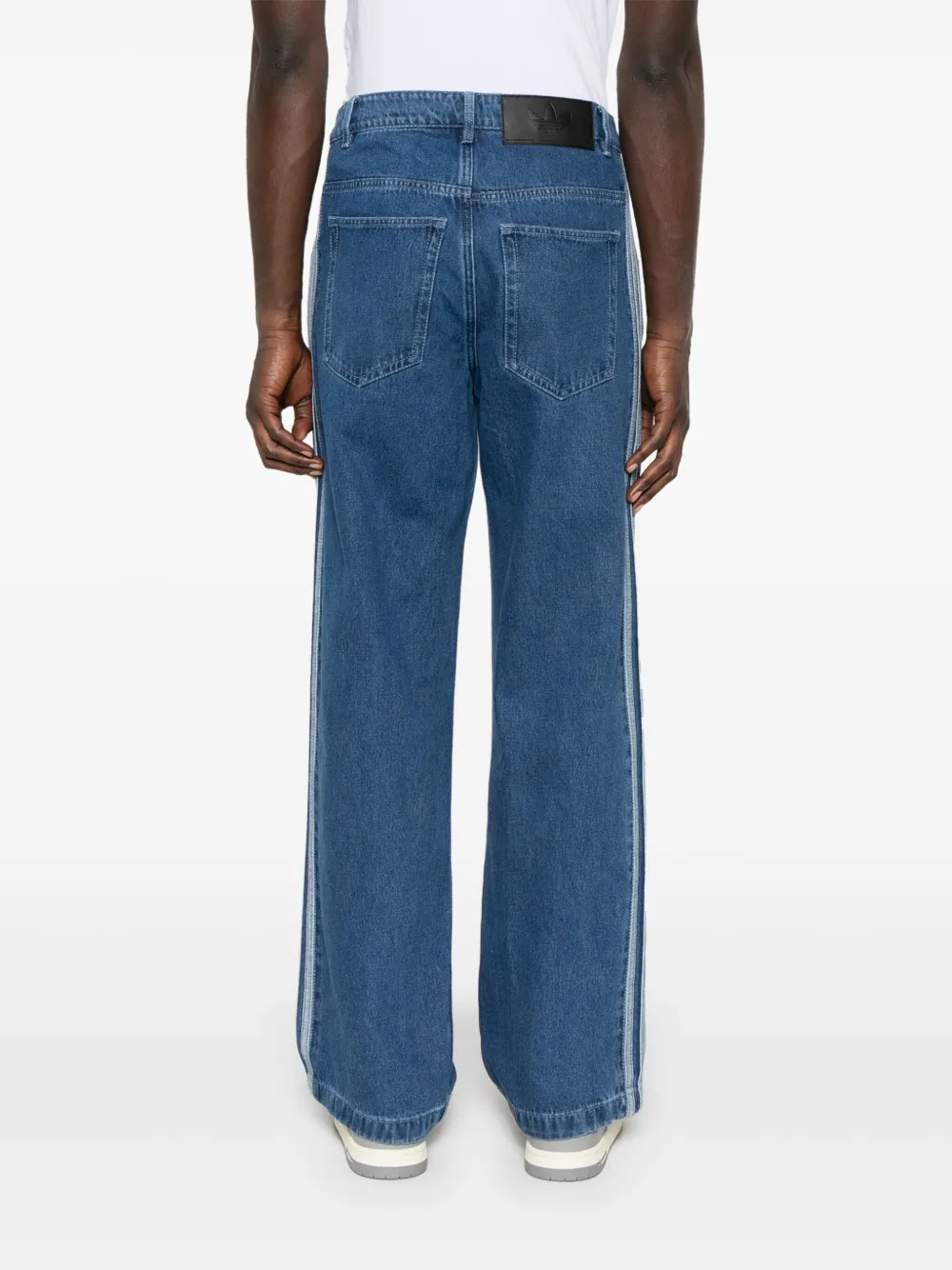 adidas Firebird jeans Blauw