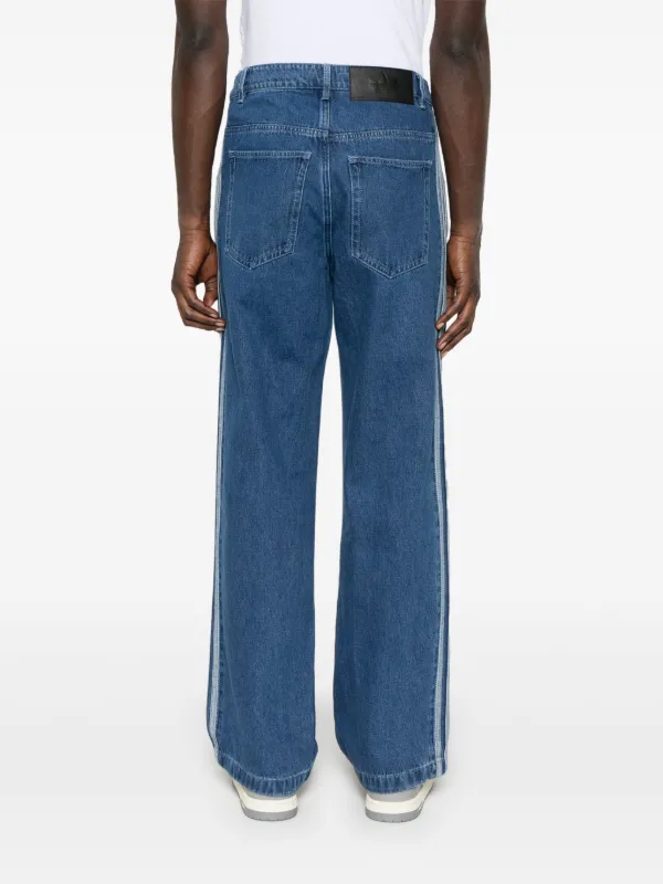 大人気♪【Adidas】DENIM FIREBIRD PANTS 関税/送料込み Adidas Firebird Jeans | Blue | FARFETCH