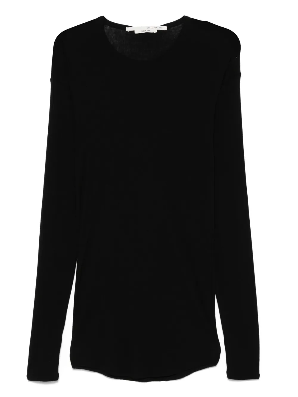 Isabel Benenato playera de canalé | negro | Image 1