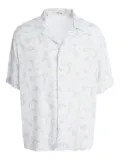 Alessandro Gherardi abstract-pattern print shirt - White