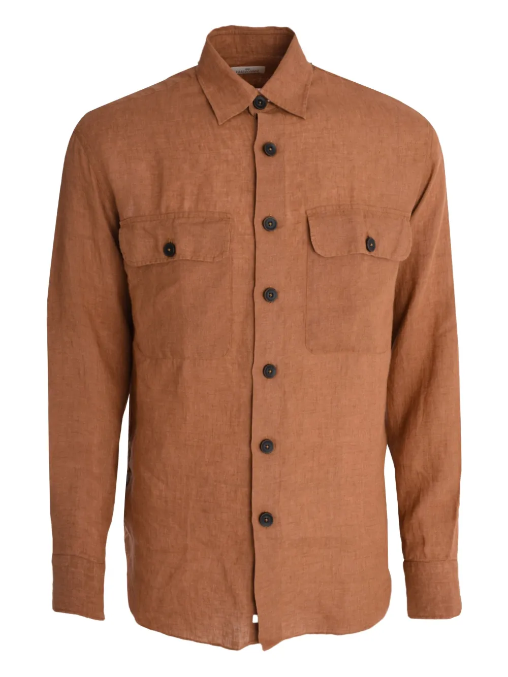 Alessandro Gherardi camisa de lino | naranja | Image 1