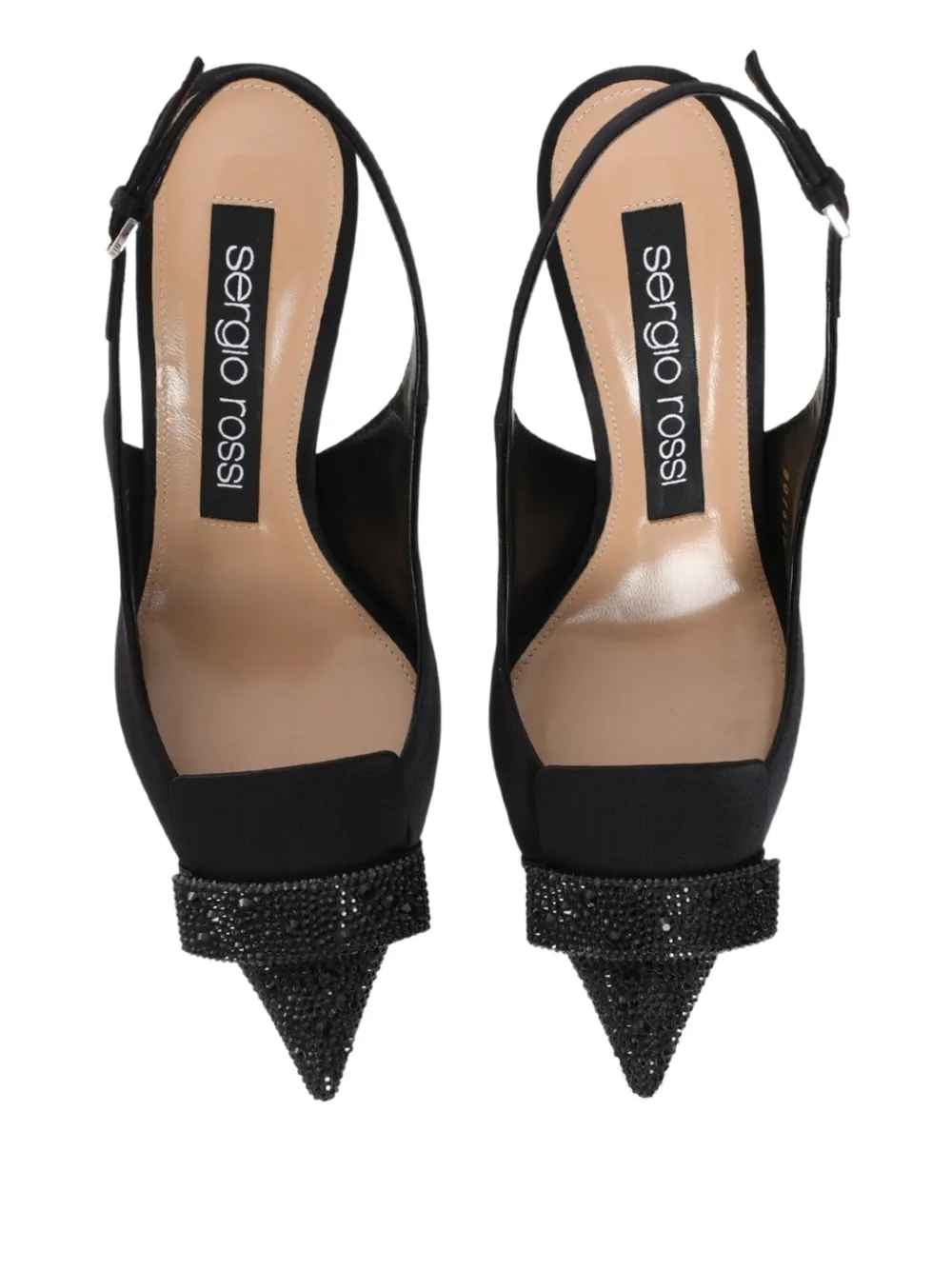 Sergio Rossi Slingback pumps Zwart