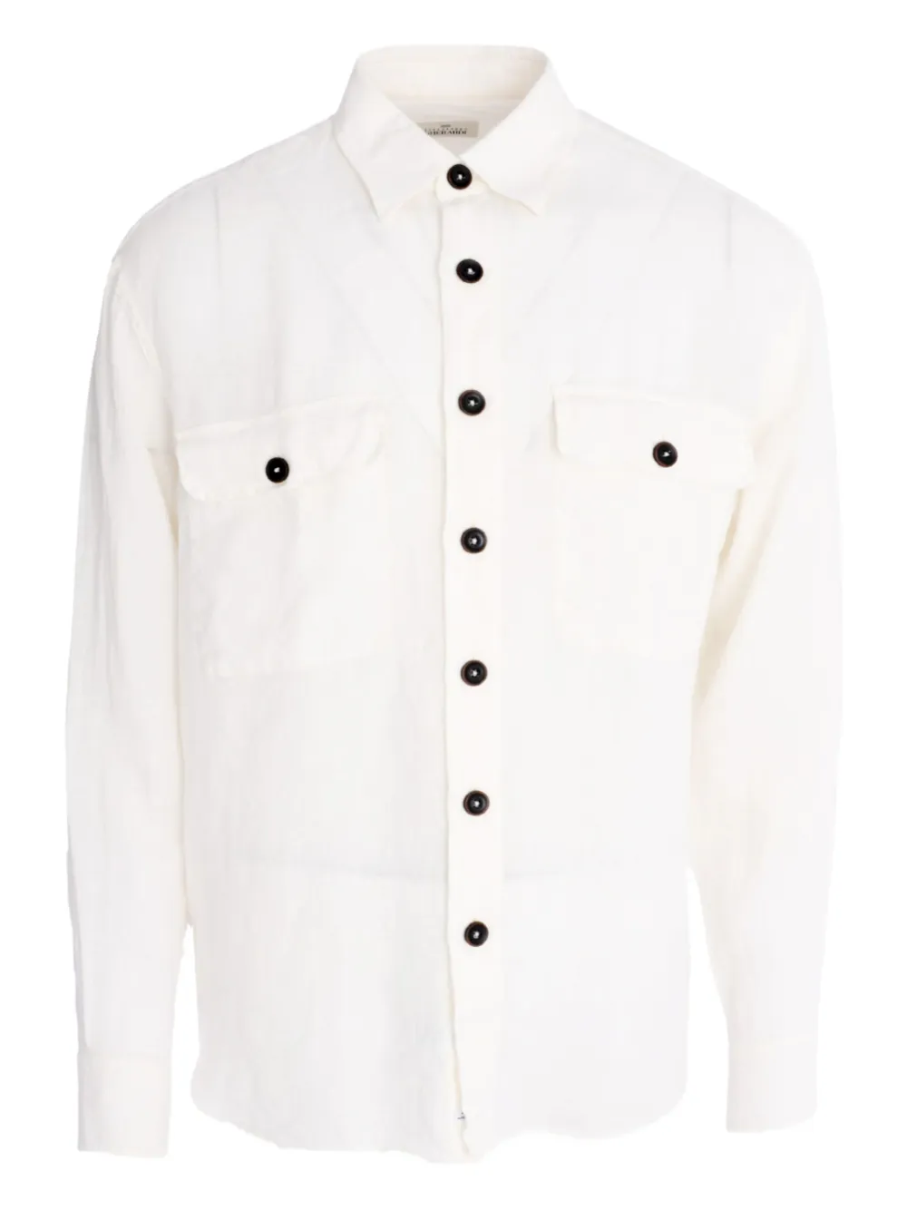 Alessandro Gherardi camisa de lino | blanco | Image 1