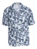 Alessandro Gherardi floral-print shirt - Blue