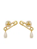 Vivienne Westwood small Claude stud earrings - Gold