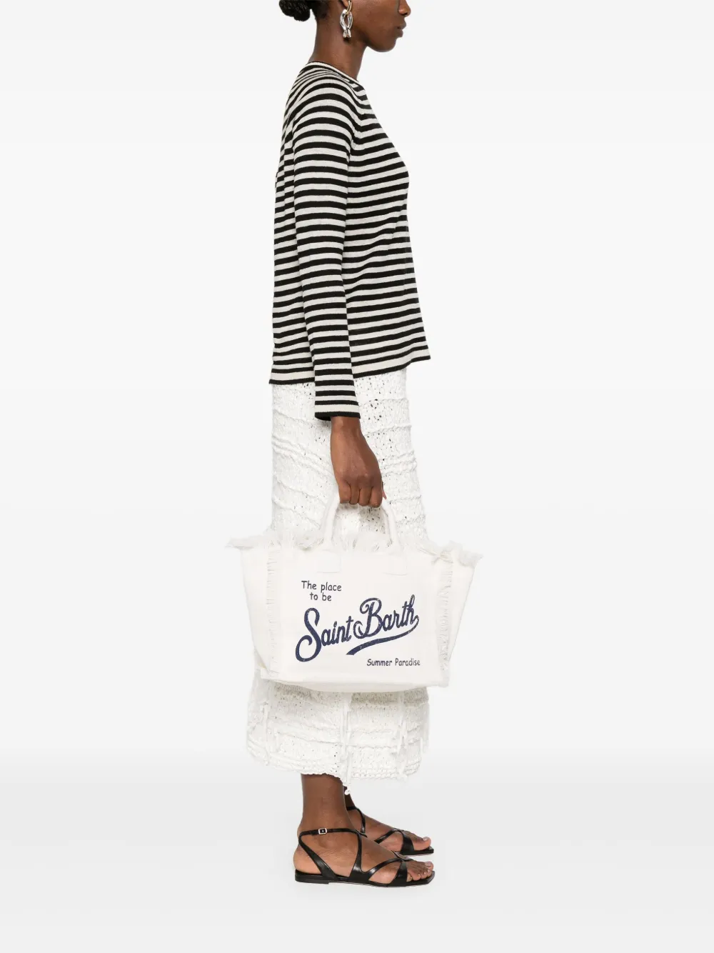 MC2 Saint Barth Colette shopper - Beige
