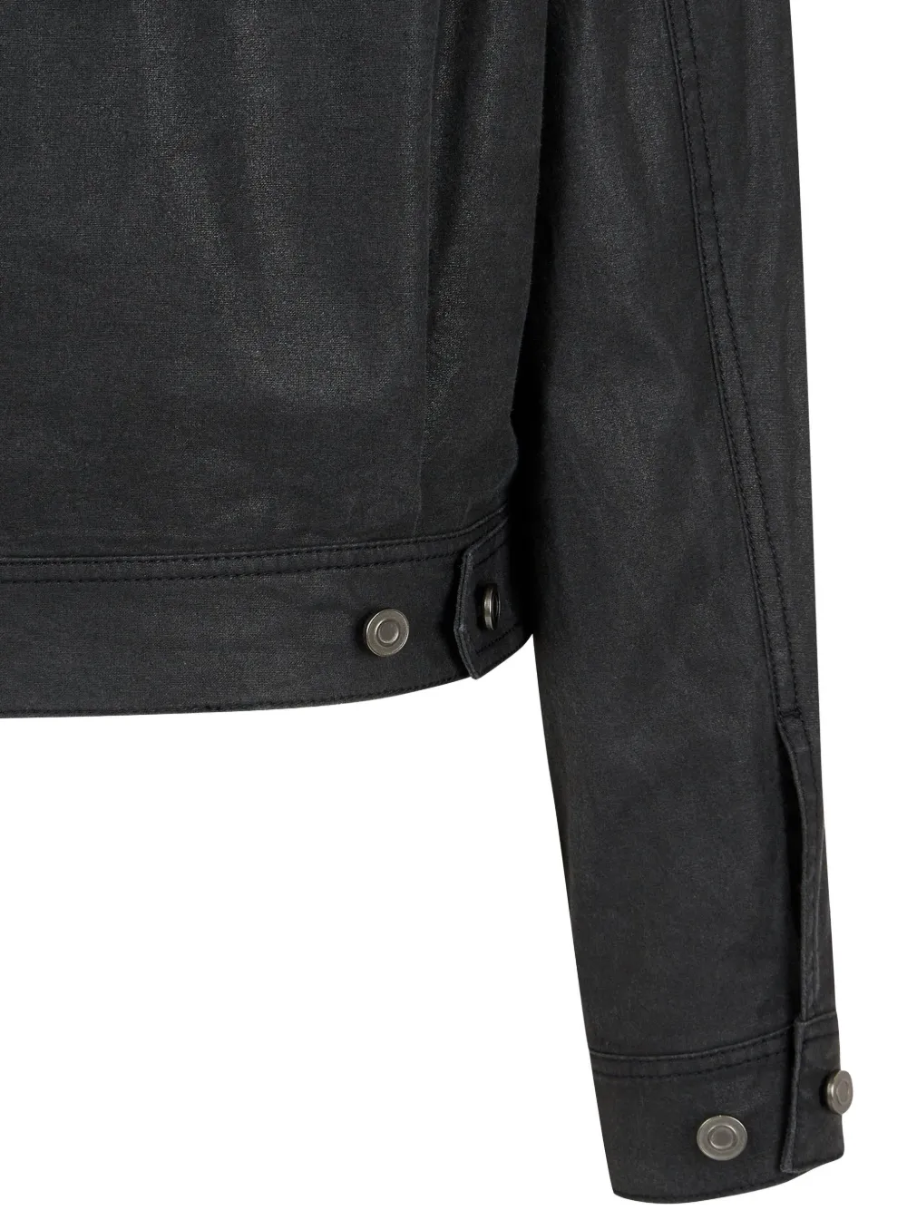 STUDIO TOMBOY Cargo jack met knopen Zwart