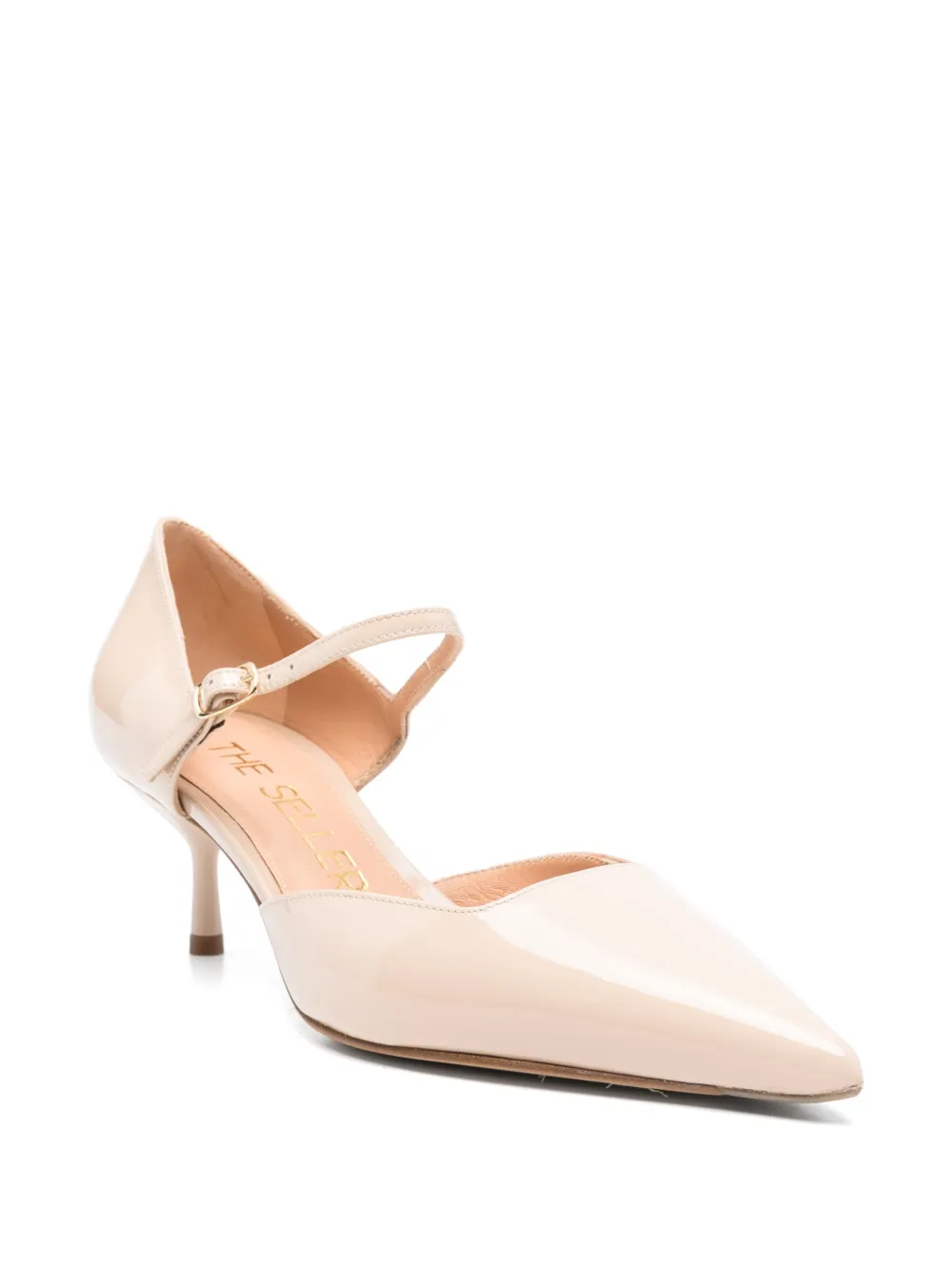 The Seller Leren pumps - Beige