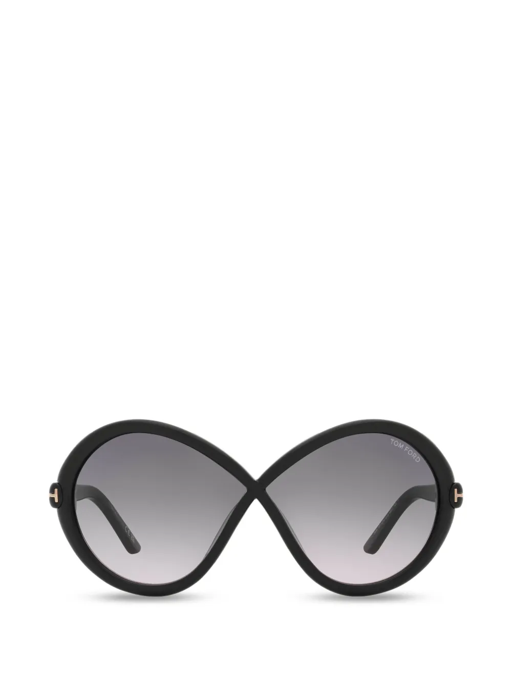 Tom Ford Jada Oversized Sunglasses In Black