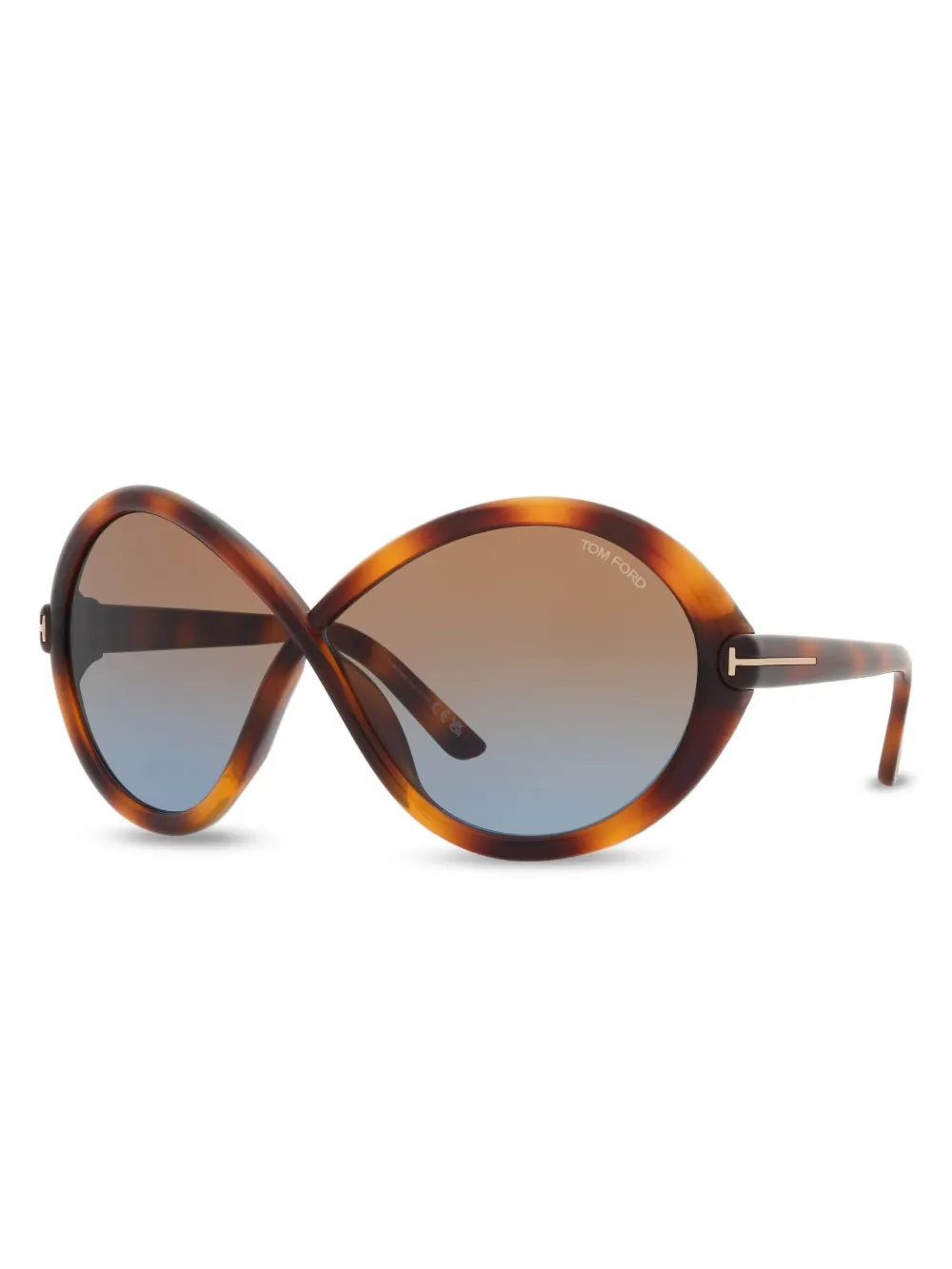 TOM FORD Eyewear Jada oversized sunglasses | Image 2