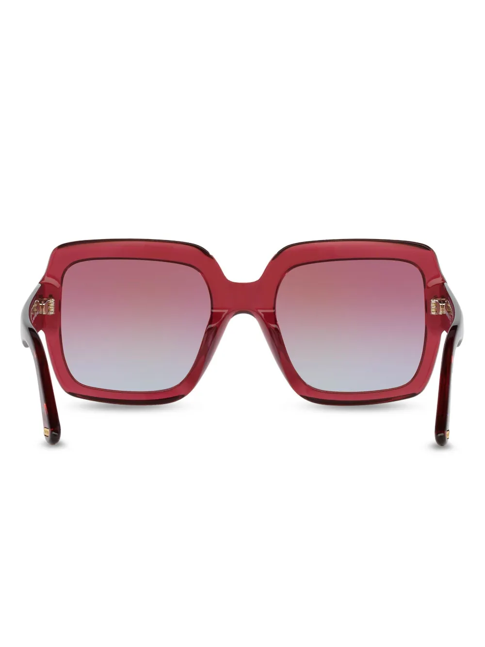 Tom Ford Womens Red Tr001783 Kaya Square-frame Acetate Sunglasses