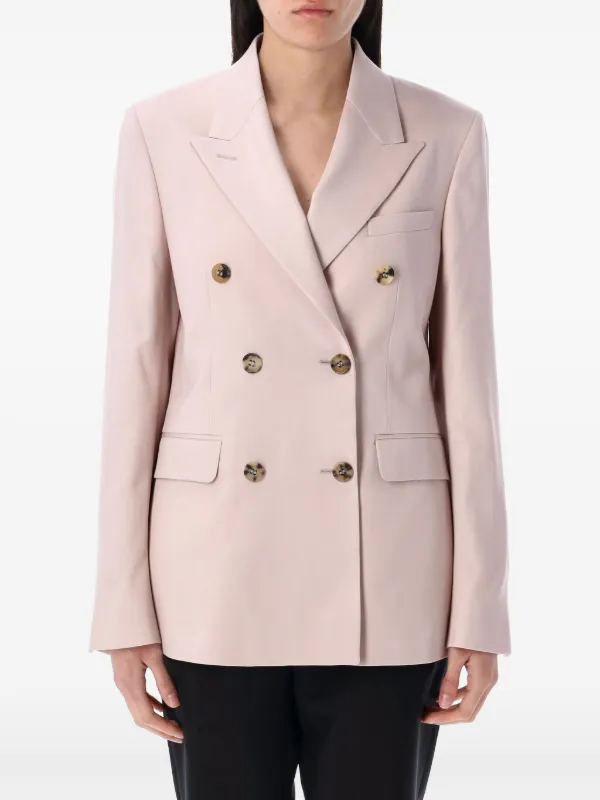 Golden Goose Virgin Wool Blazer in Pink