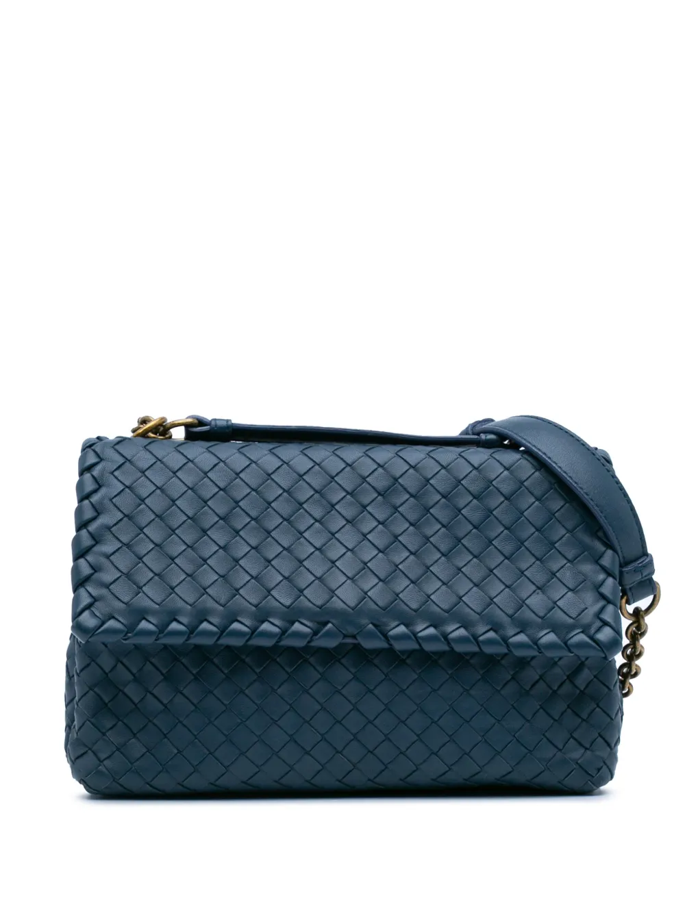 2012-2024 Small Nappa Intrecciato Olimpia shoulder bag